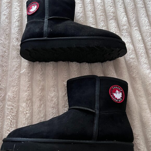 WOMEN'S CANADA WEATHER GEAR TRIOS BOOTIE-BLACK-SIZE 7-NEW IN BOX! - Picture 2 of 2